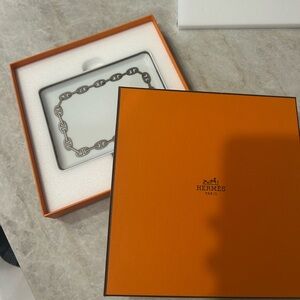 BNIB Hermès Chain D’Ancre Sushi Platter Discontinued